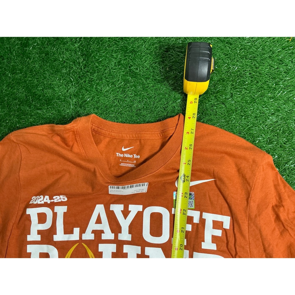 Nike Texas Longhorns 2024-25 Playoff Bound T-Shirt Burnt Orange Small NWT - Picture 3 of 4